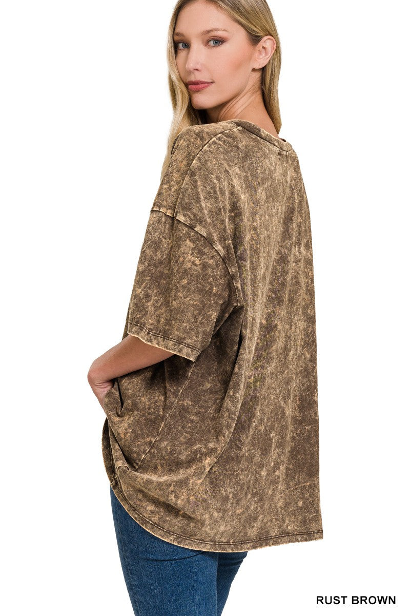 Lucky Break Mineral Wash Top