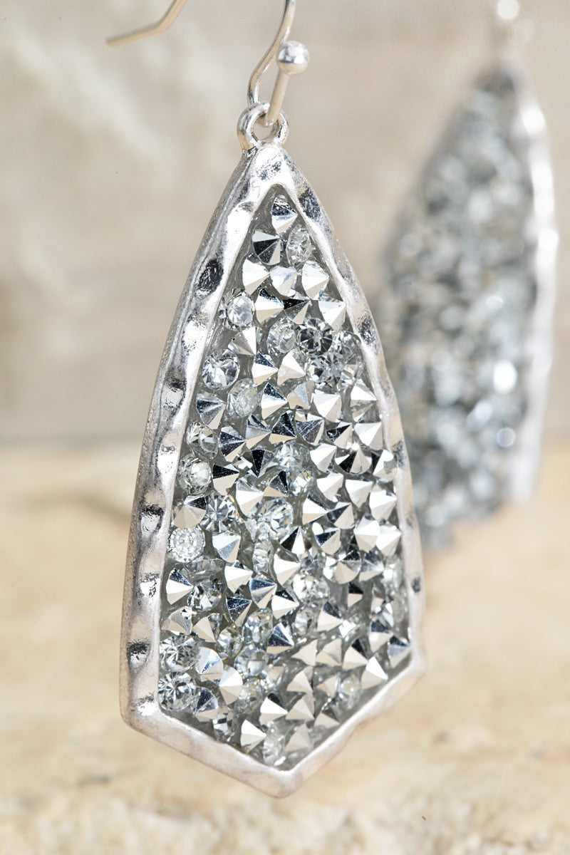 Glitter Stone Earrings