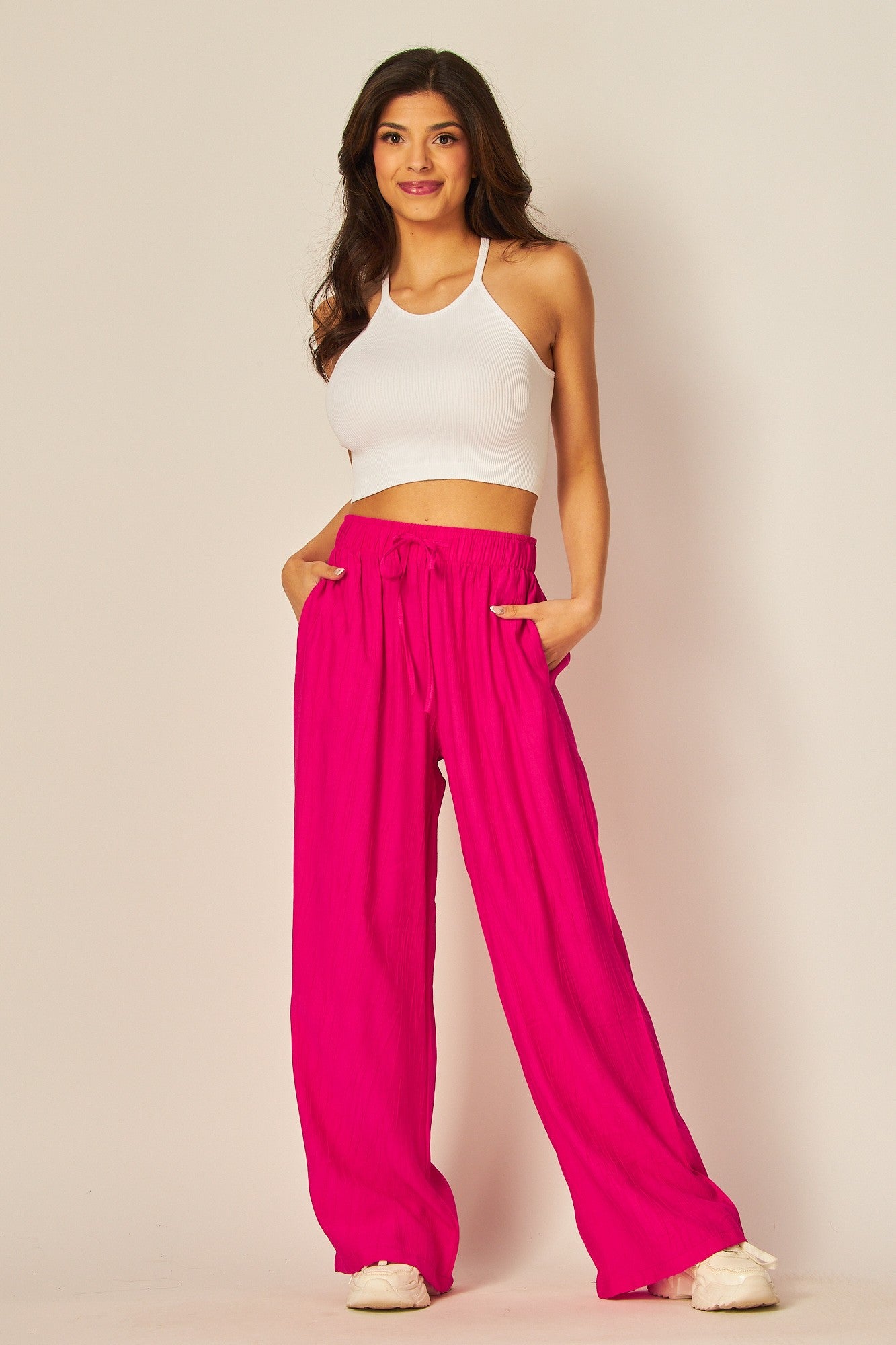 Sara Linen Blend Pants