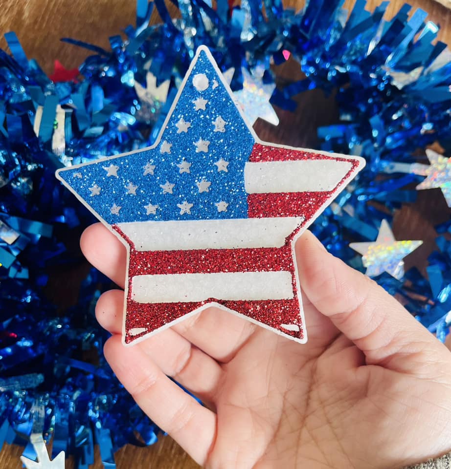 STAR FLAG RED, WHITE, & BLUE FRESHIE