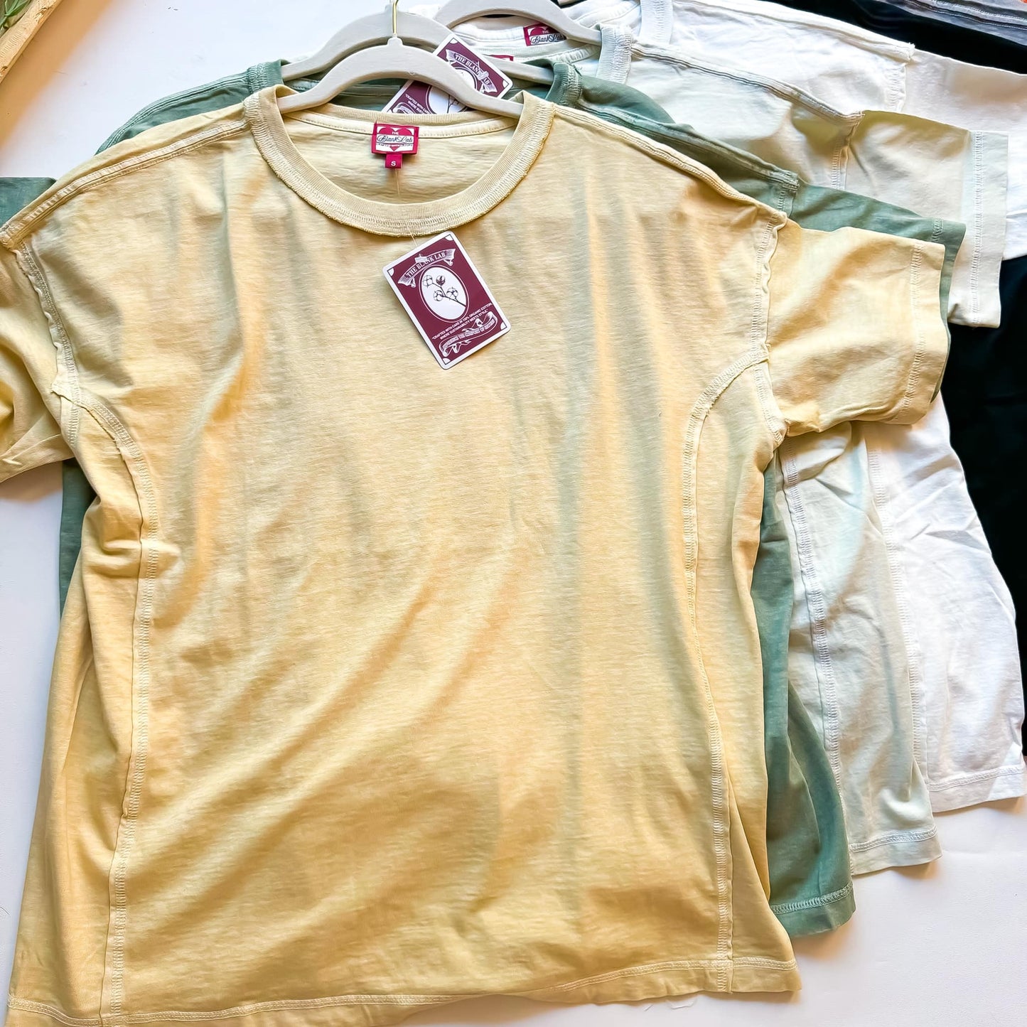 Essentials Exposed Seam Top