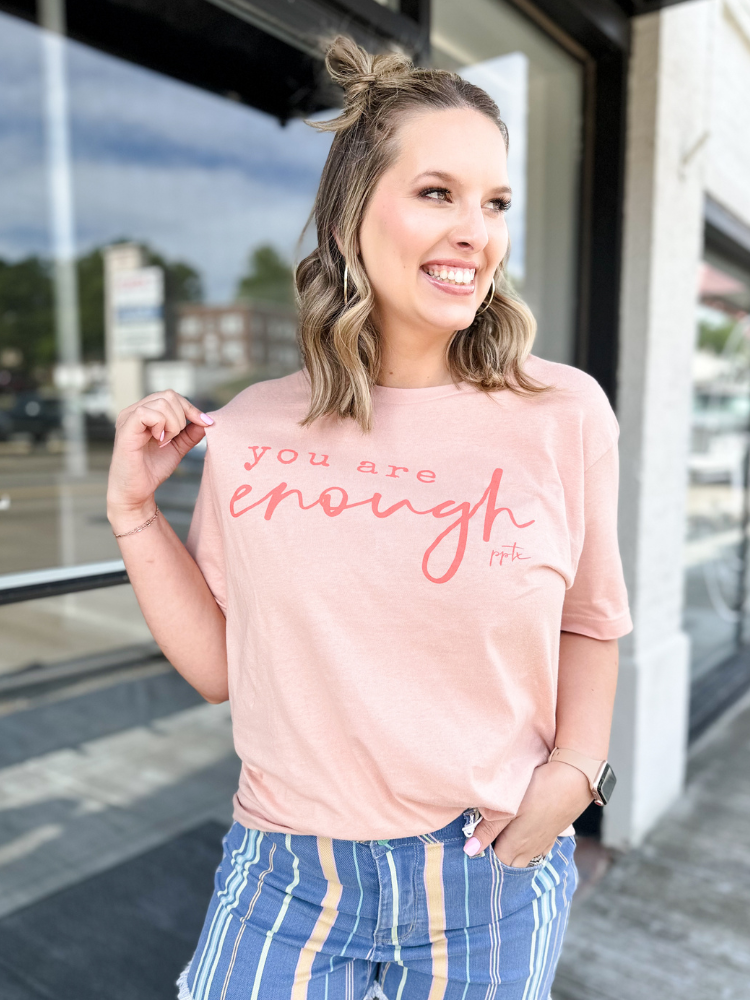 You Are Enough Tee - Annor's Boutique