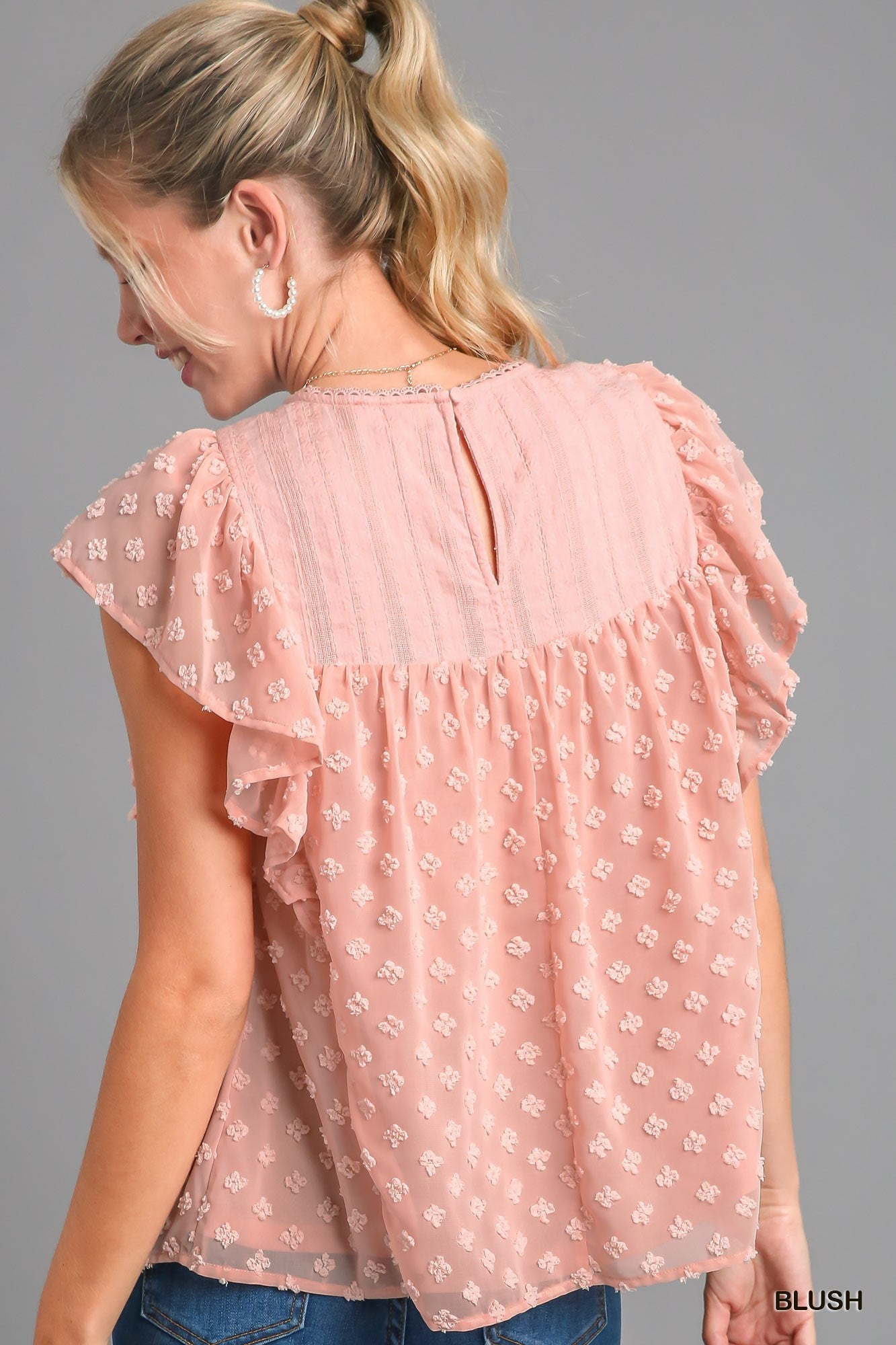 Baby Blush Applique Top