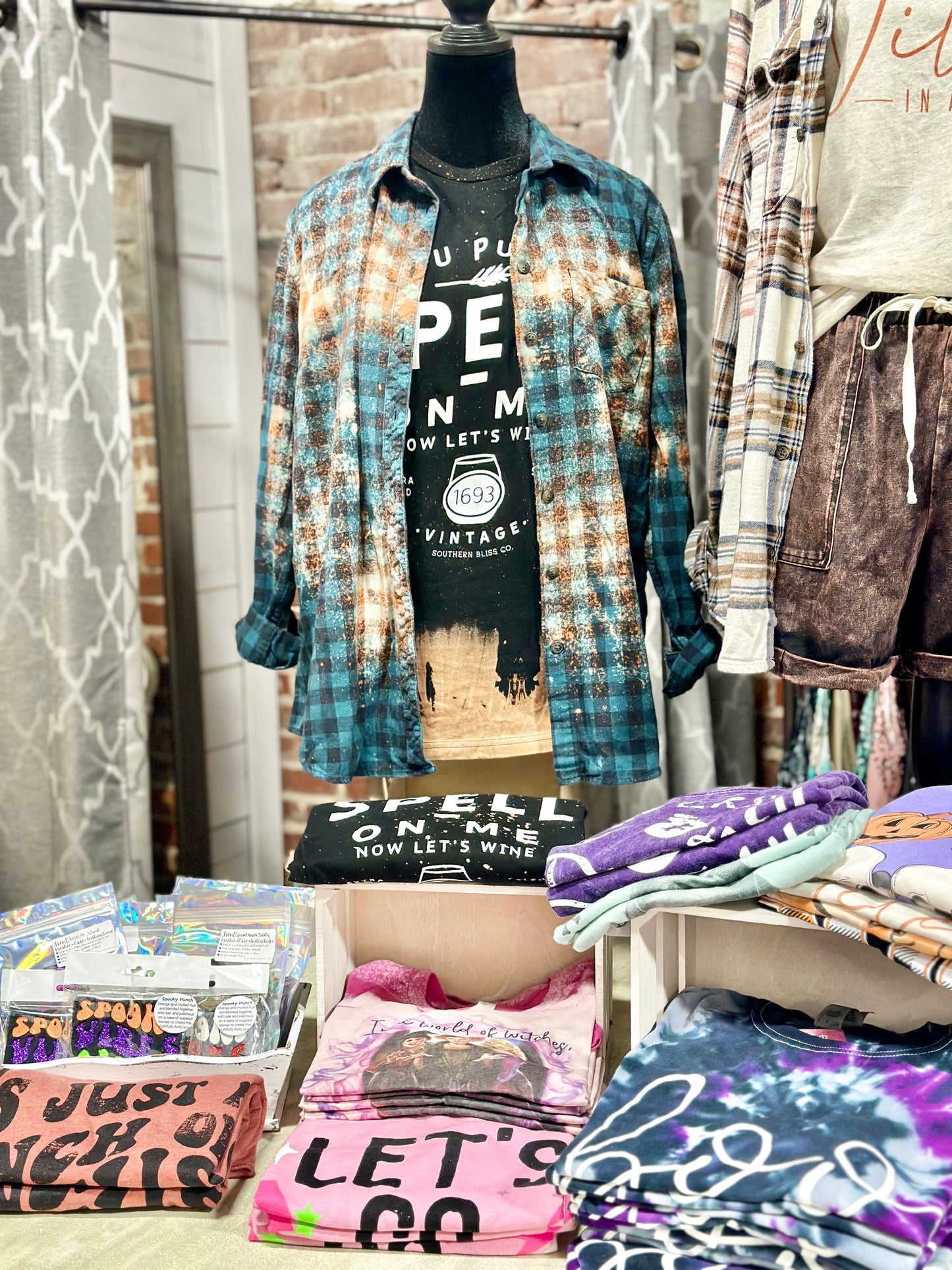 Upcycled Distressed Flannel