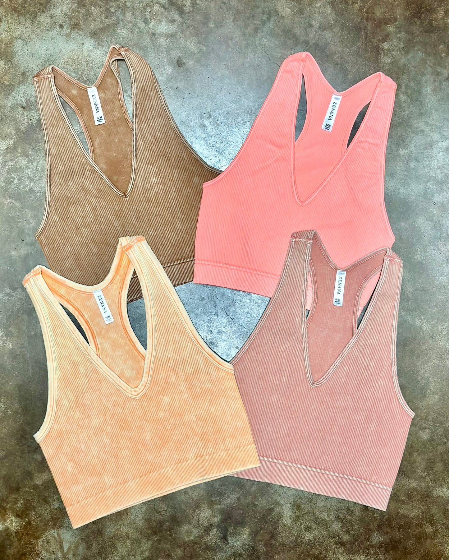 Rani Racerback Ribbed Brami