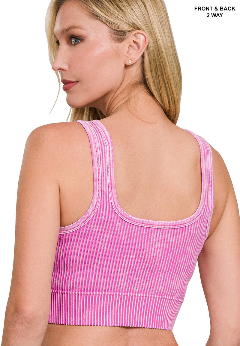 Rock It 2 Ways Ribbed Brami