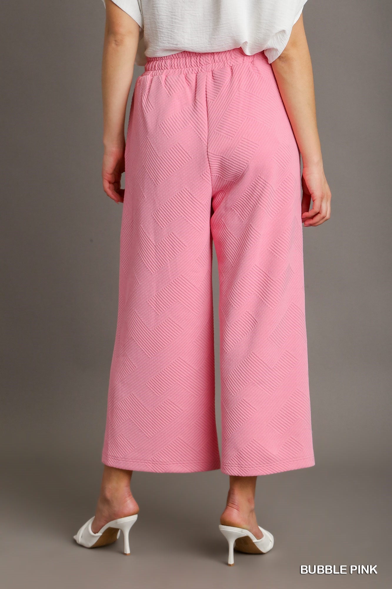 Bubblegum Textured Dream Pants