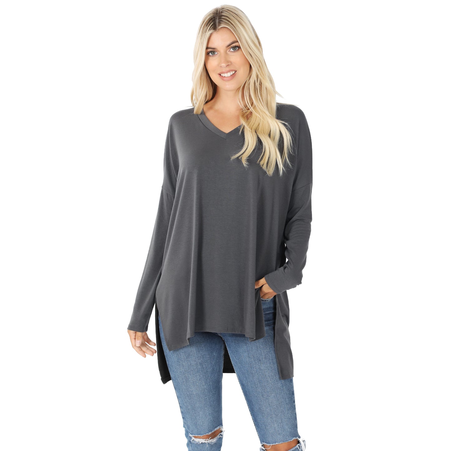 Quinn Dolman V-Neck Tunic