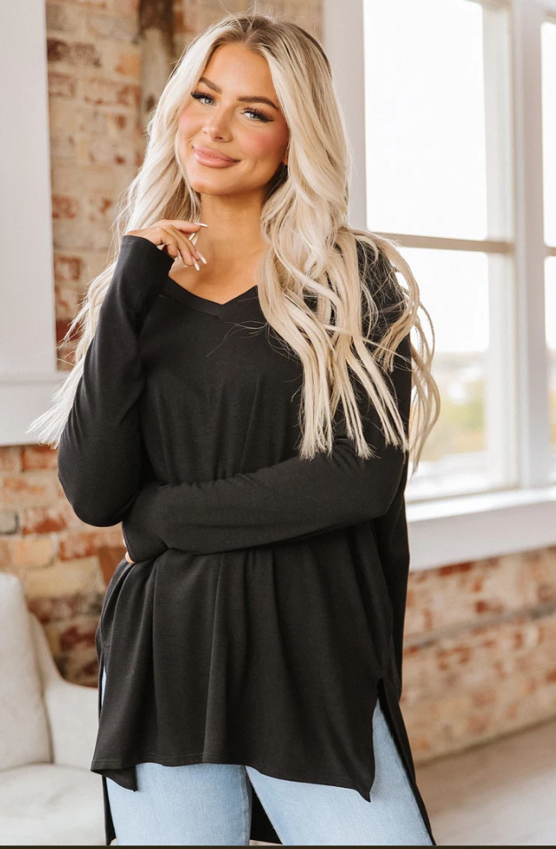 Quinn Dolman V-Neck Tunic