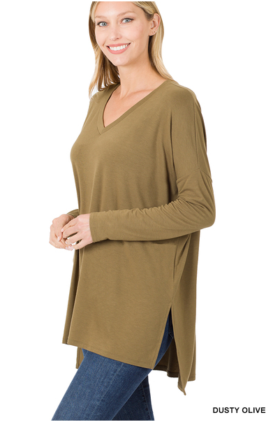 Quinn Dolman V-Neck Tunic