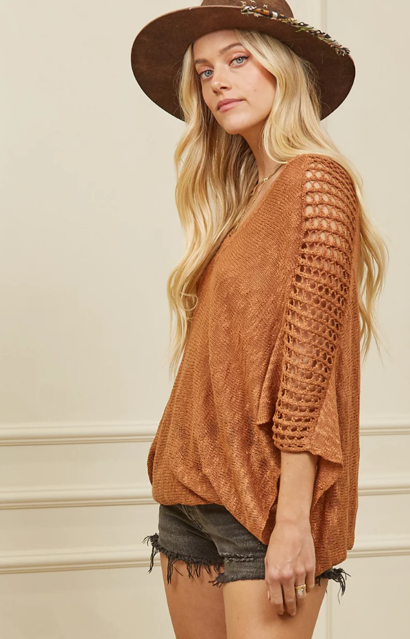 Bronze Dream Weaver Sweater