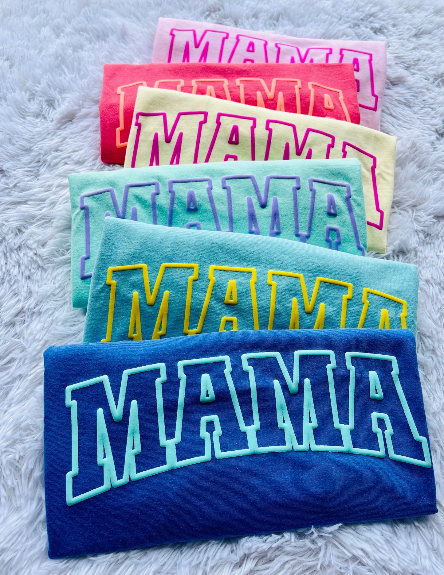 Rainbow Mama Puff Tank
