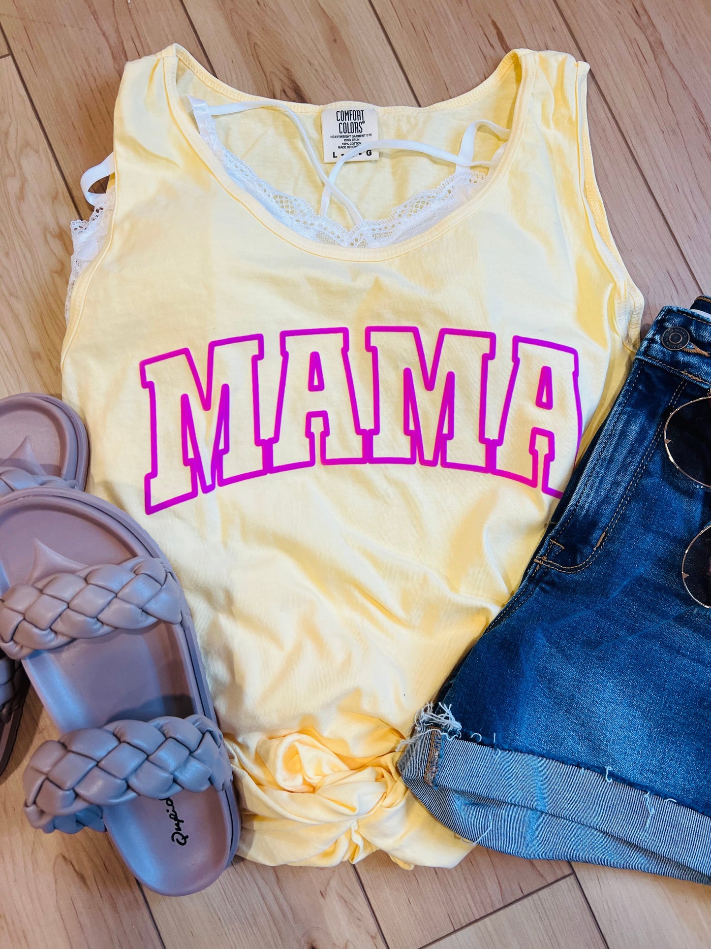 Rainbow Mama Puff Tank