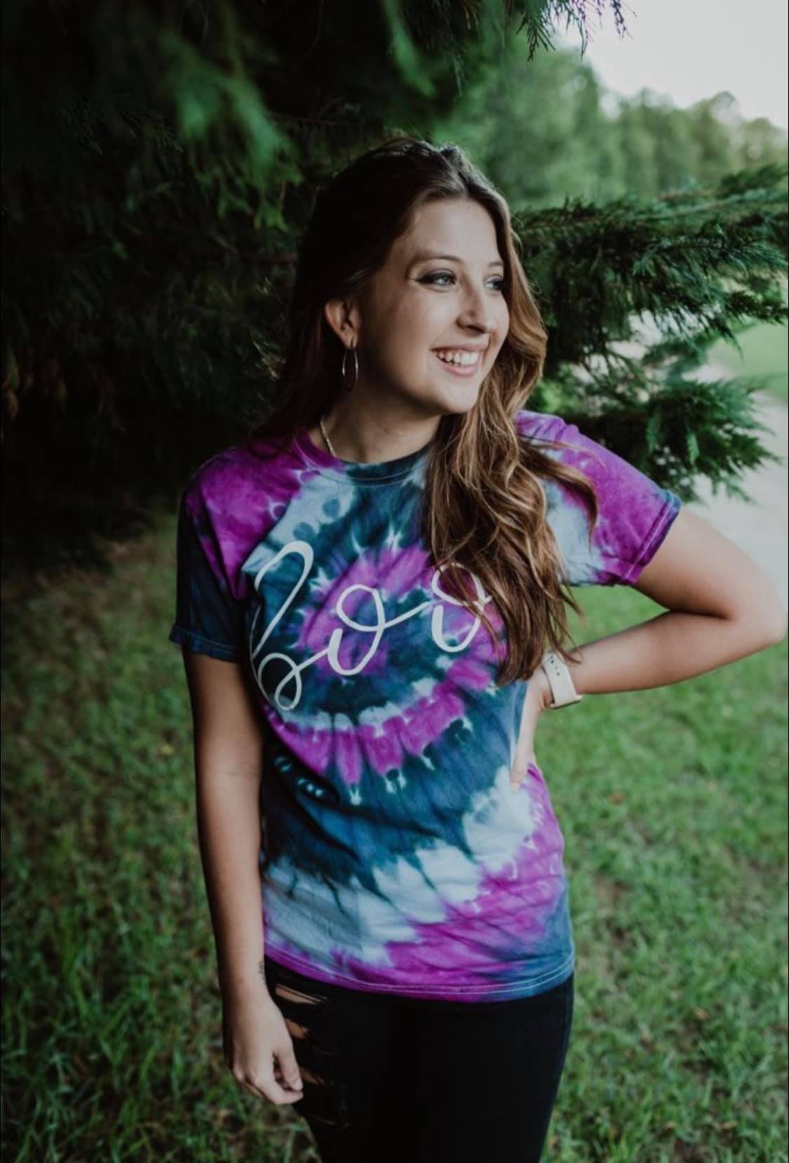 BOO TIE DYE TEE