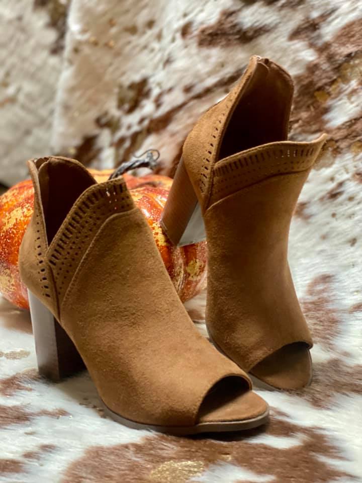 JESS PEEP TOE BOOTIE