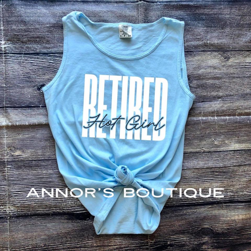 Retired Hot Girl Tank