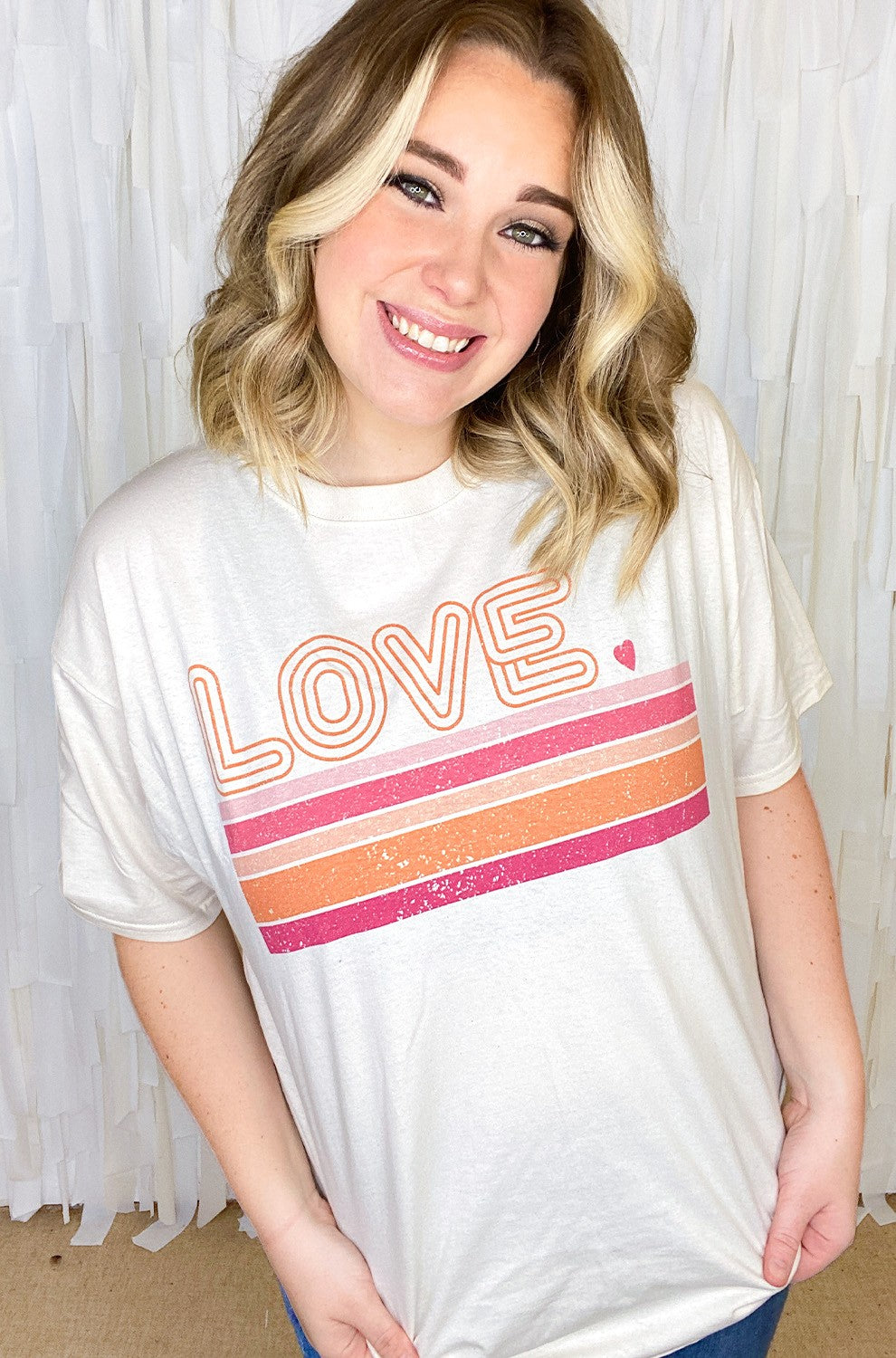 Love Stripes Tee