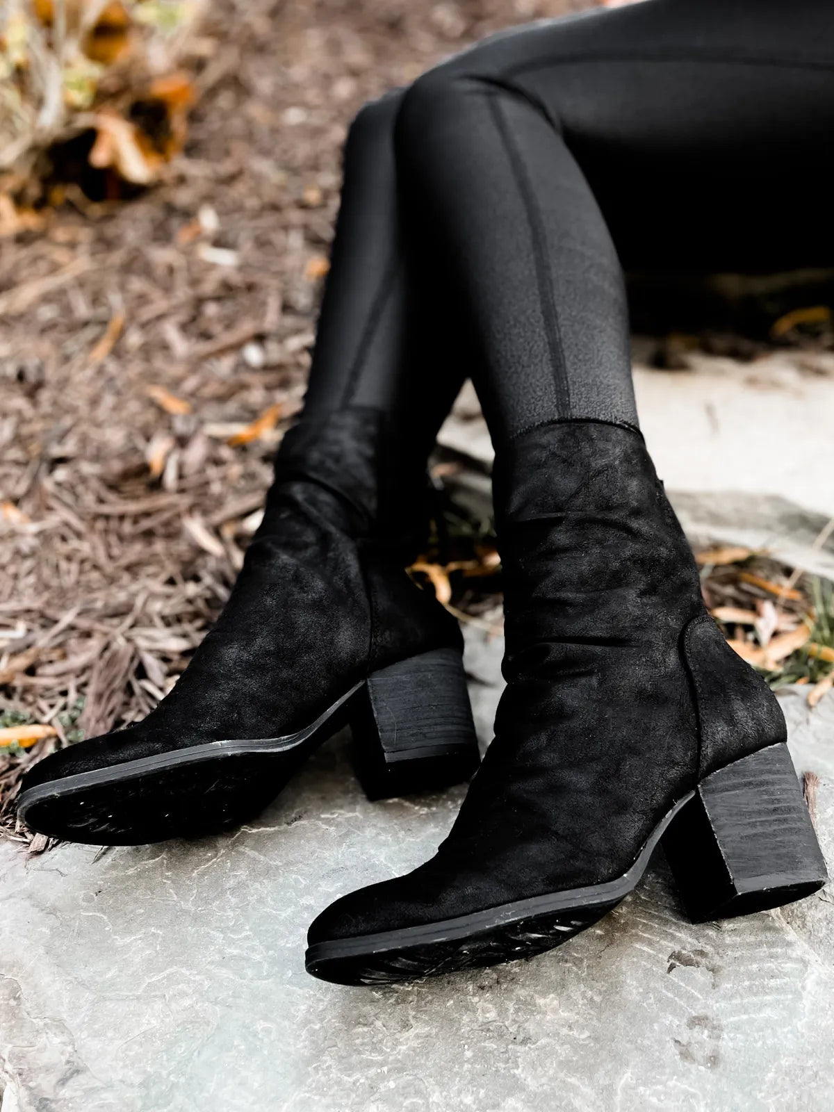 Preston Black Boots
