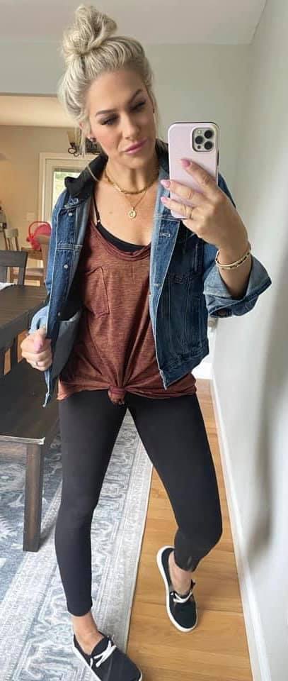 Burgundy Oversized Pocket Top