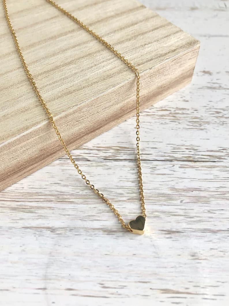 Dainty Heart Pendant Necklace