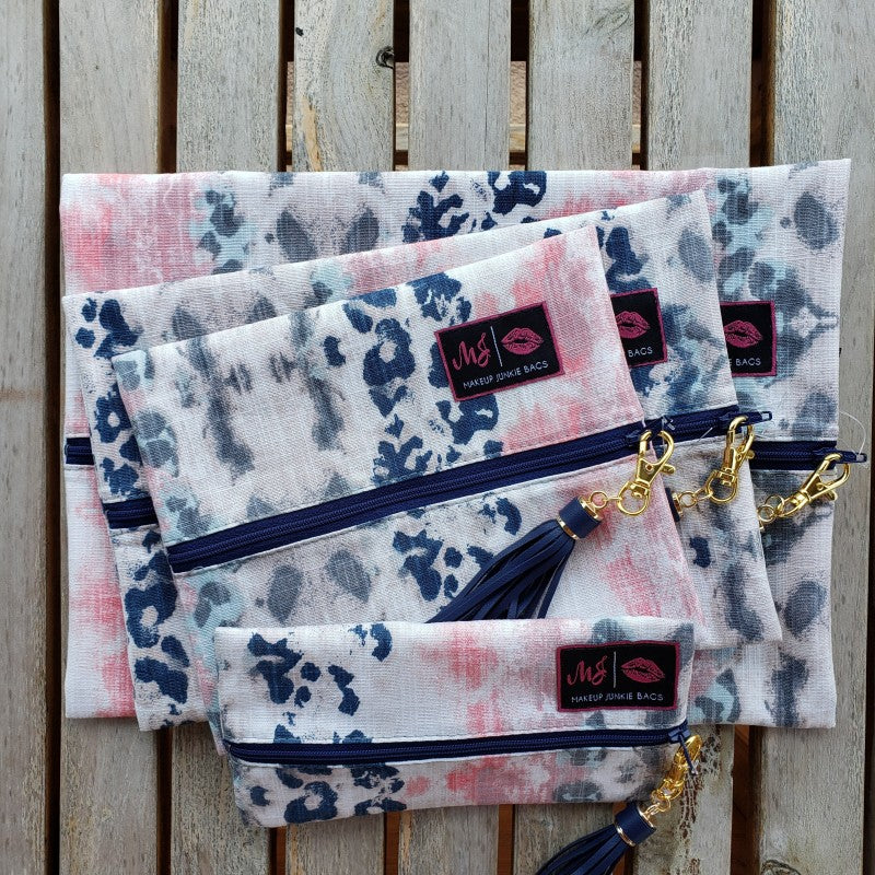 MAKEUP JUNKIE BAG - INDIAN PAINTBRUSH - Annor's Boutique