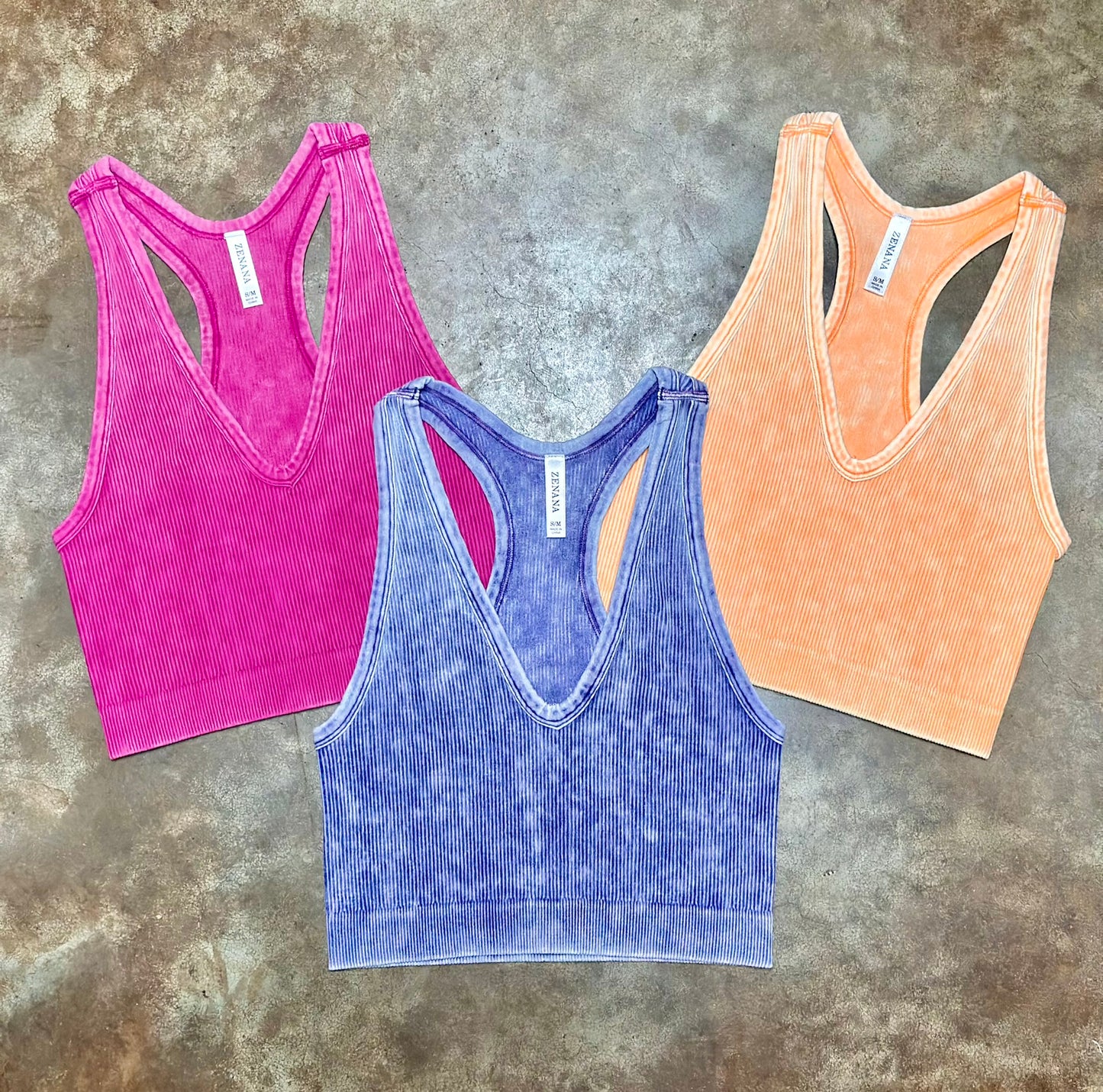 Rani Racerback Ribbed Brami
