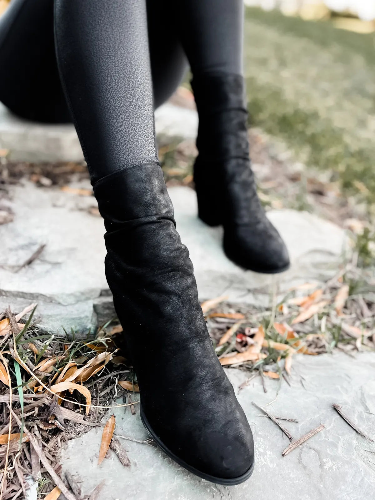 Preston Black Boots