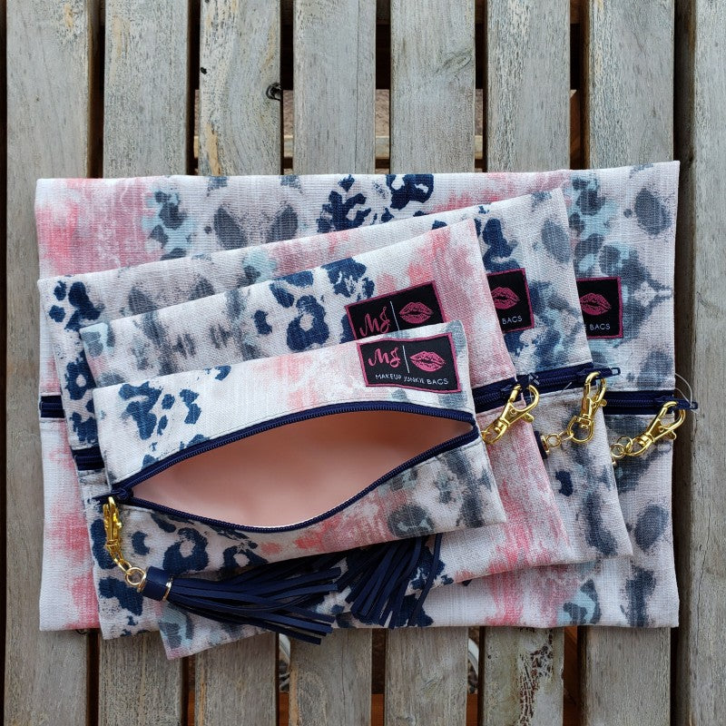 MAKEUP JUNKIE BAG - INDIAN PAINTBRUSH - Annor's Boutique