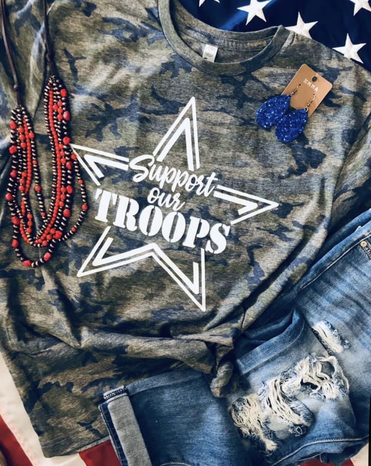 Support Our Troops Tee