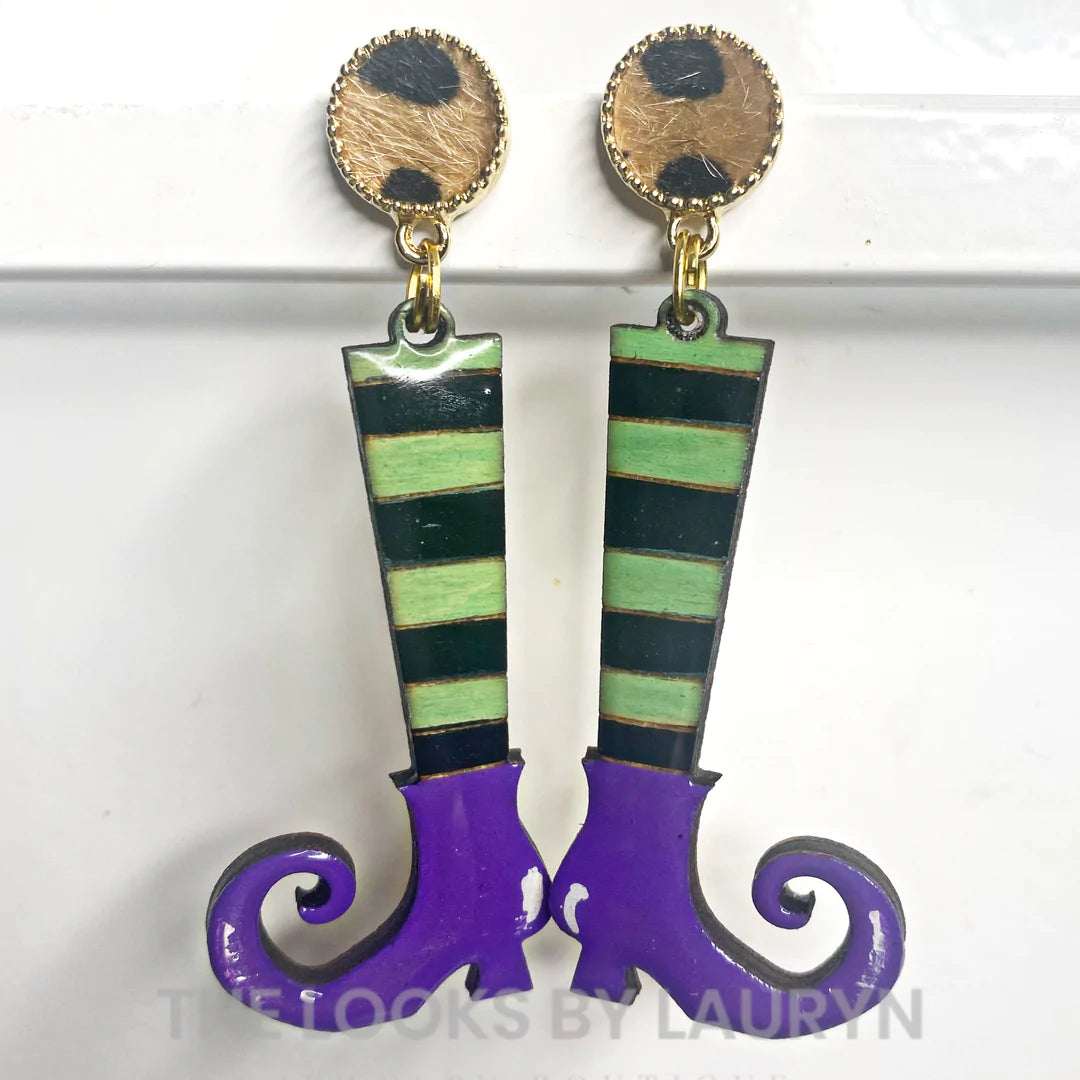 Witch Legs Earrings