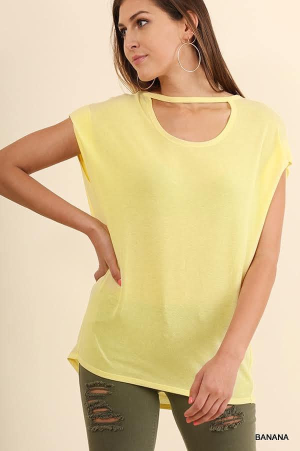 Banana Boat Keyhole Top