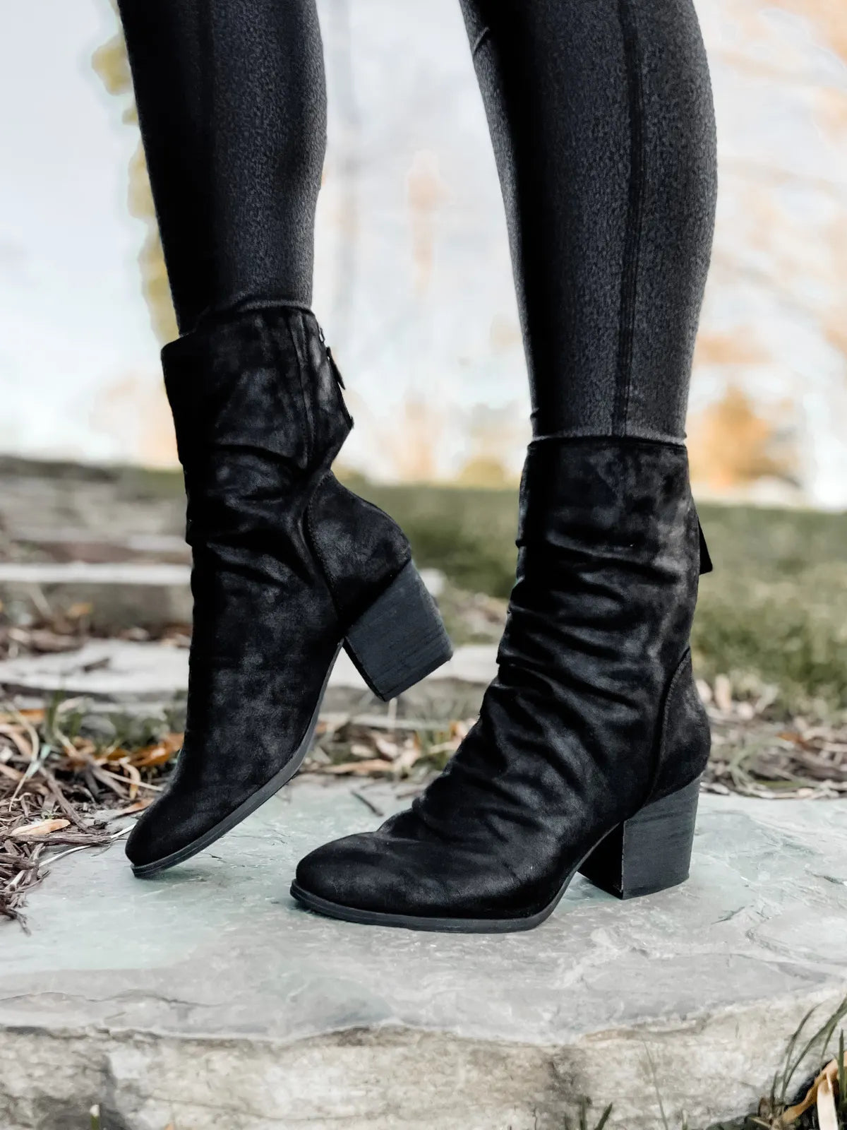 Preston Black Boots