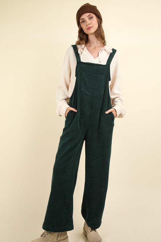 Callie Corduroy Overall Jumpsuit