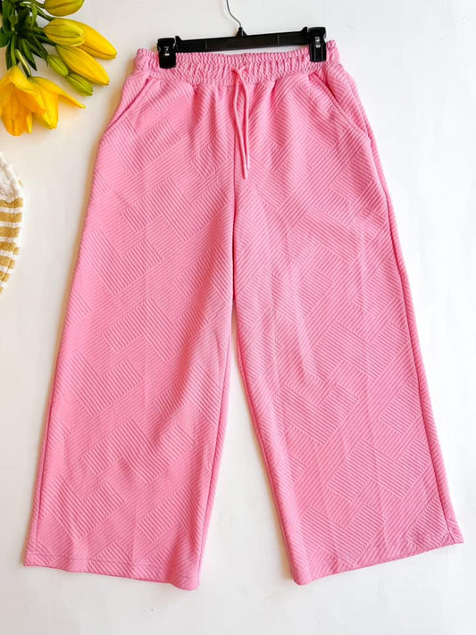 Bubblegum Textured Dream Pants