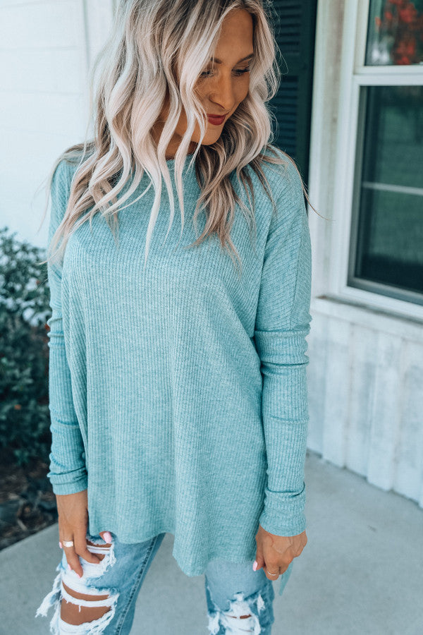 Emersyn A-Line Ribbed Sweater