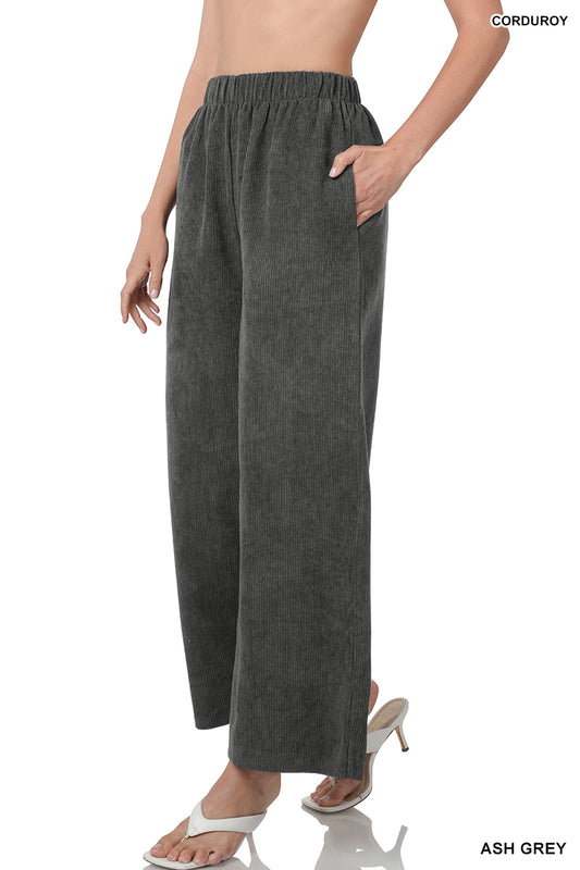 Cori Corduroy Wide Leg Pants