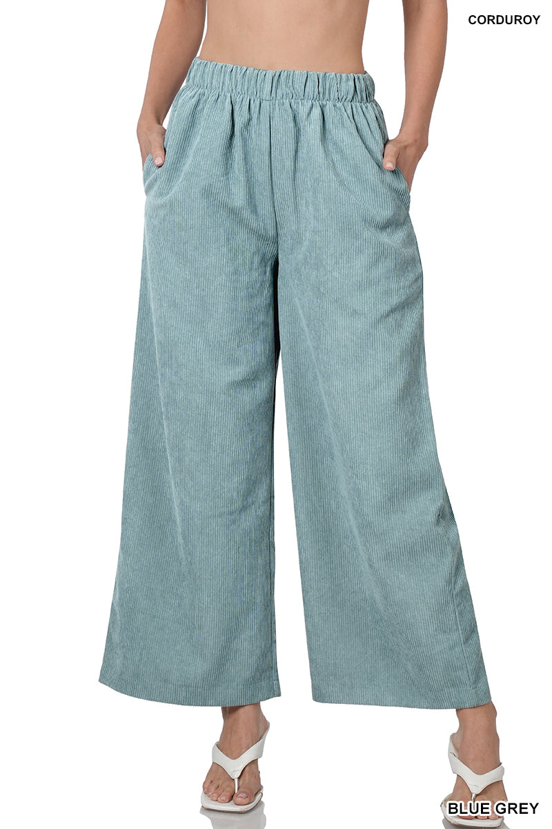 Cori Corduroy Wide Leg Pants
