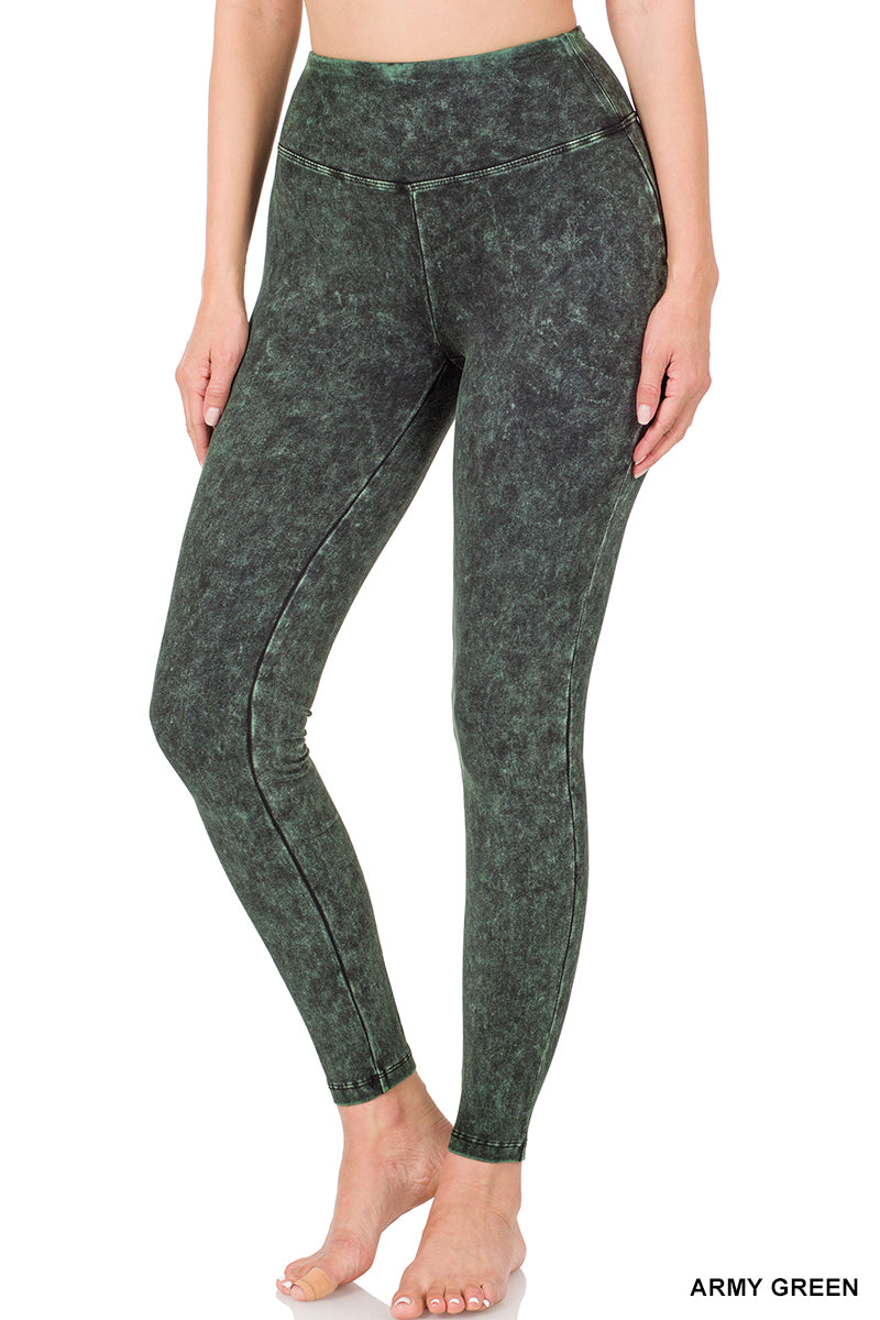 Mineral Washed Leggings