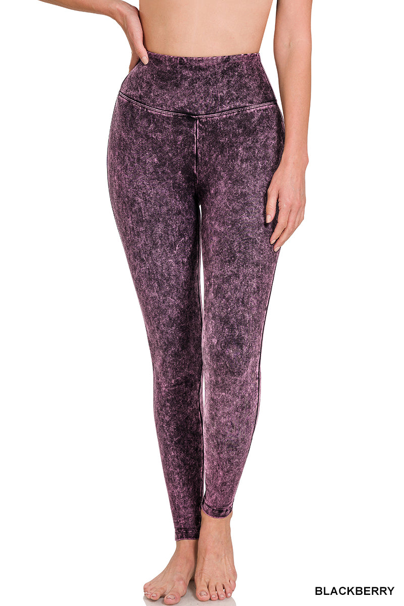 Mineral Washed Leggings