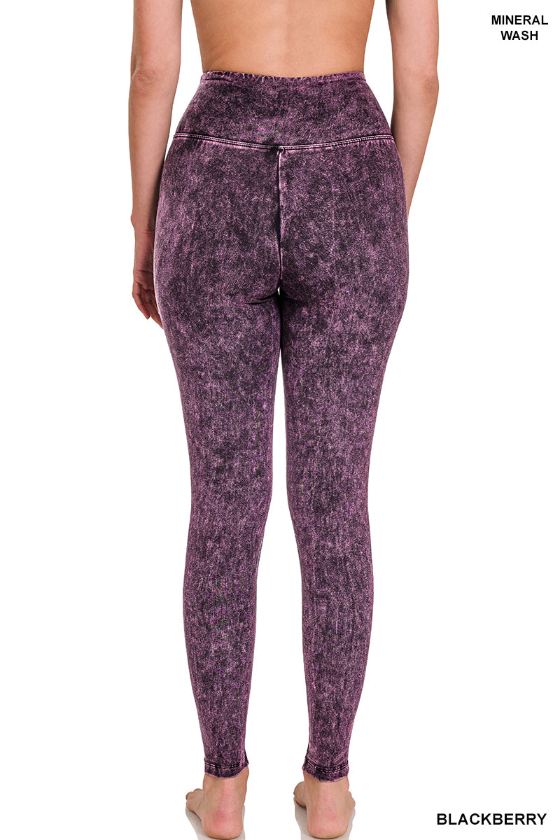 Mineral Washed Leggings