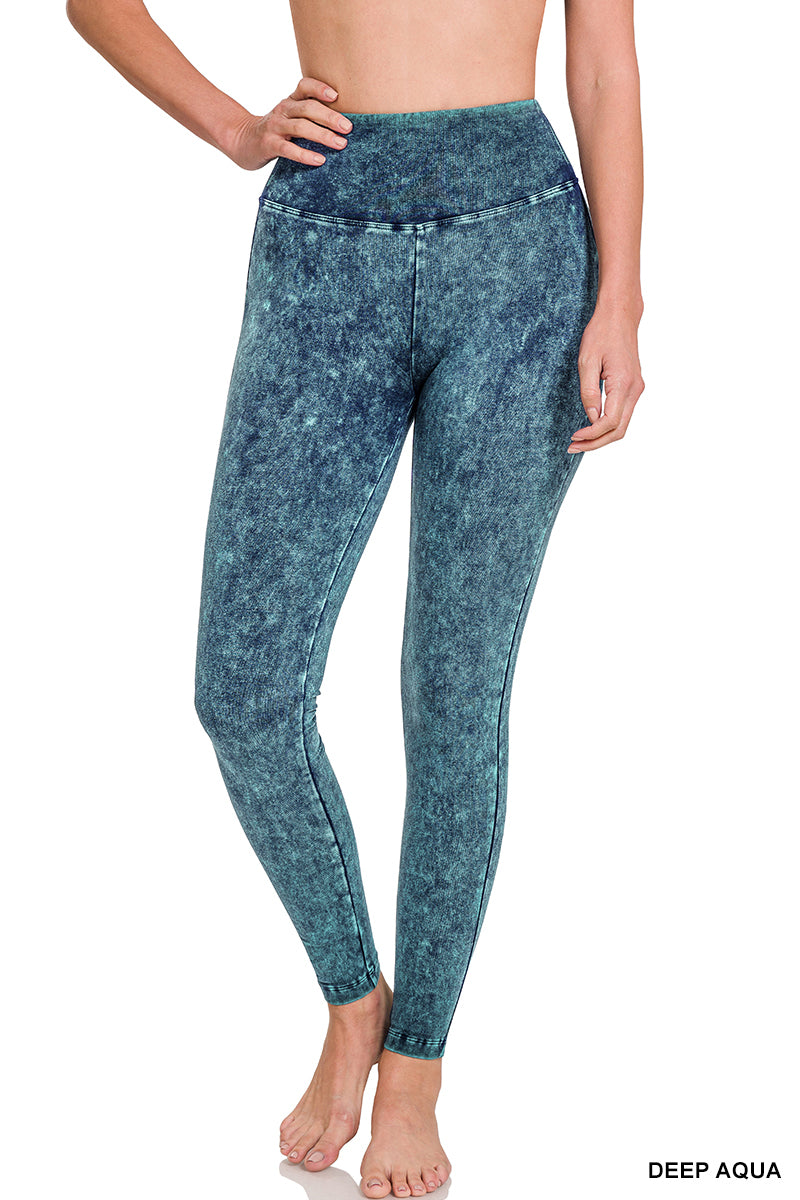 Mineral Washed Leggings