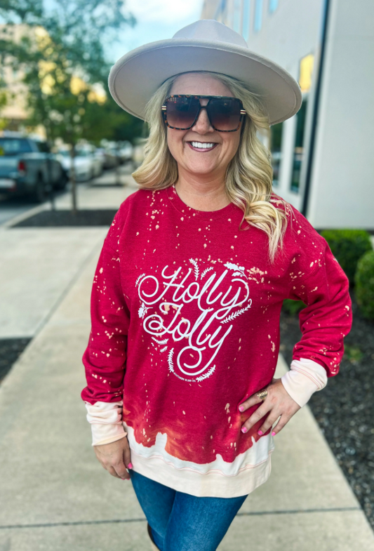 HOLLY JOLLY SWEATSHIRT