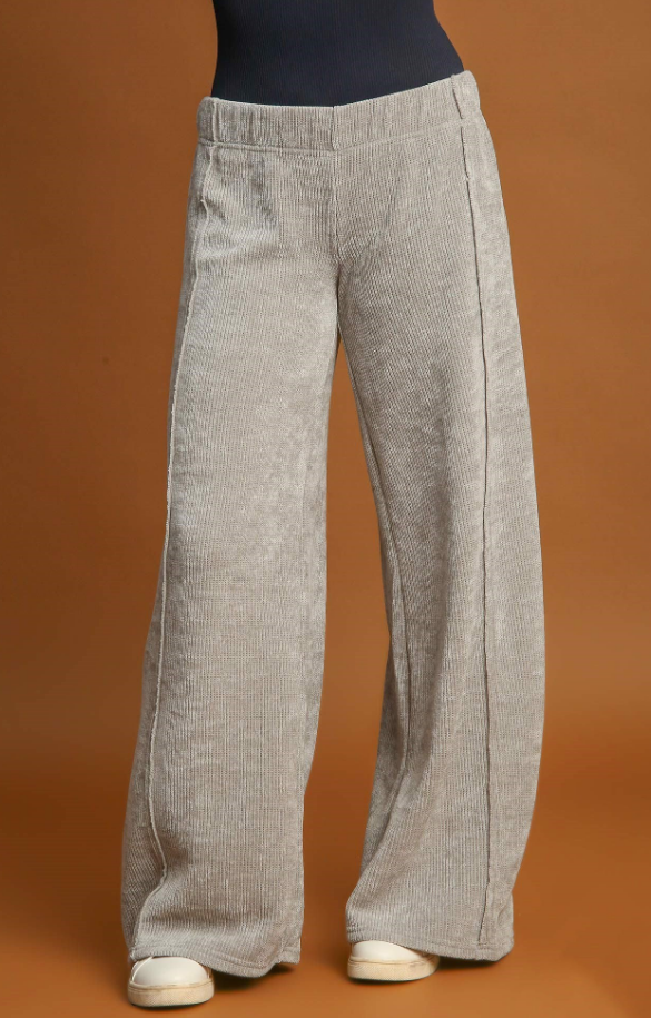 Good in Grey Chenille Pants