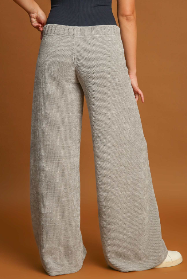 Good in Grey Chenille Pants