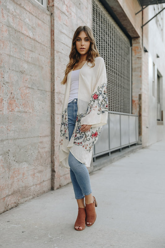 Fun In Florals Kimono