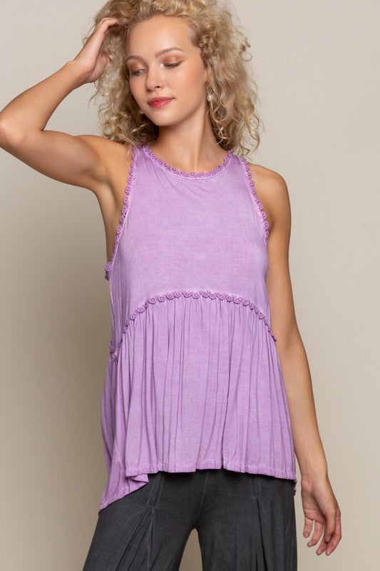 Sweet and Simple Babydoll Tank