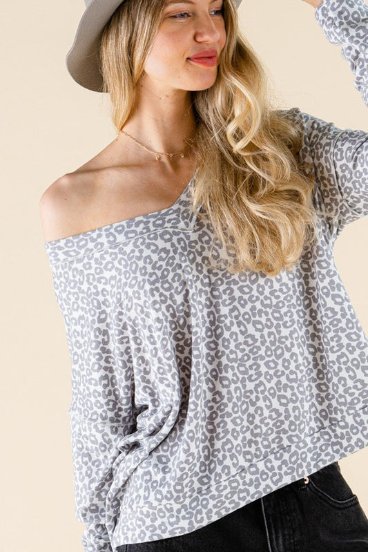 Late Night Leopard Top