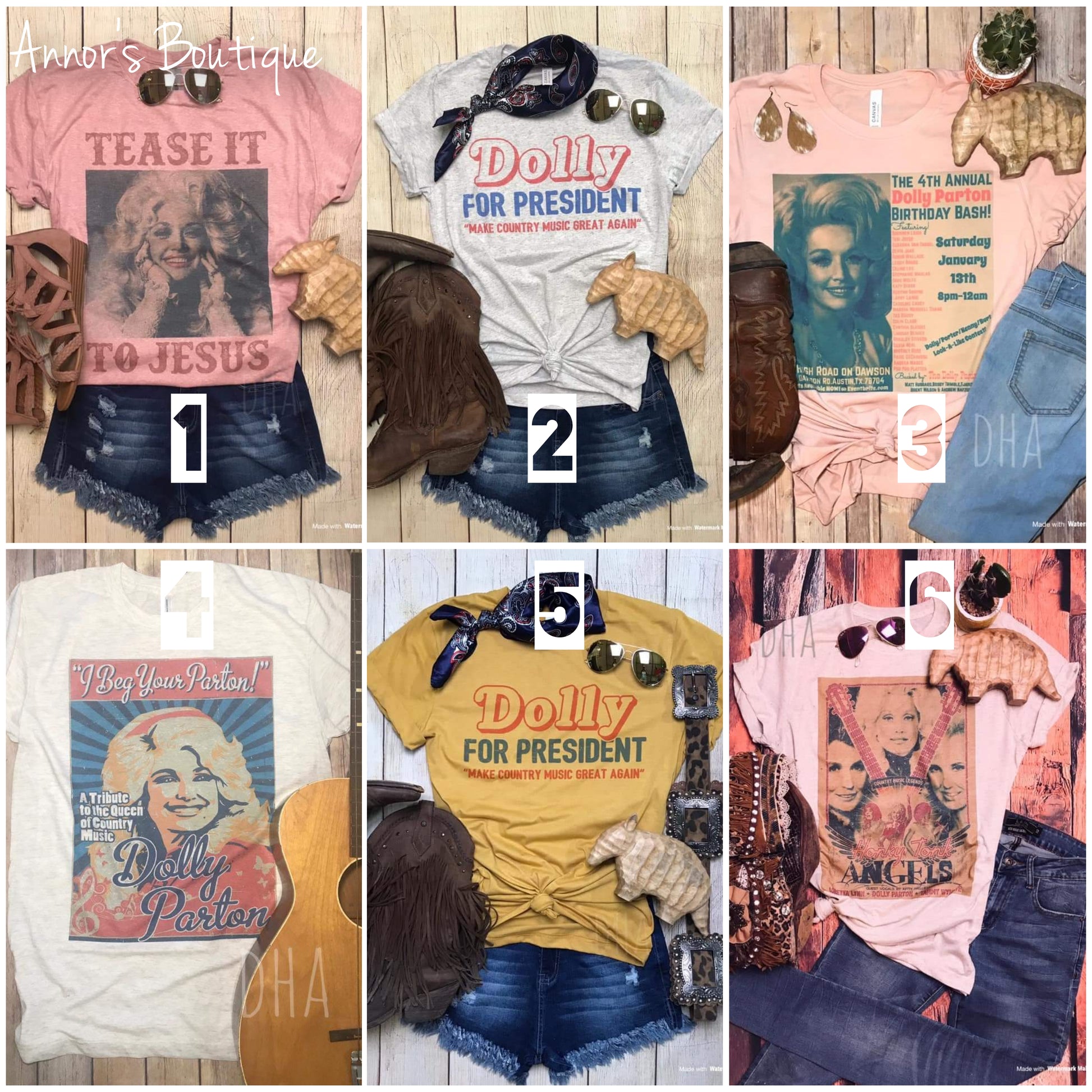 DOLLY TEES - Annor's Boutique