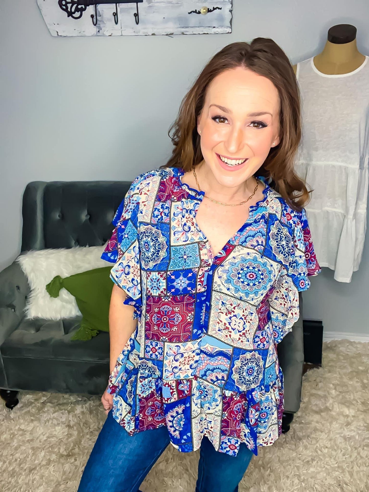 Perfect in Paisley Top