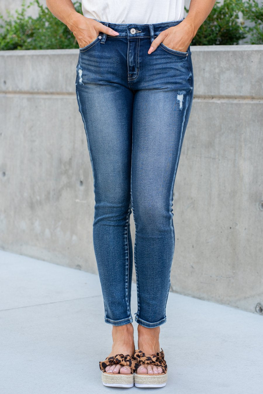 Kancan Mid Rise Skinny Jean